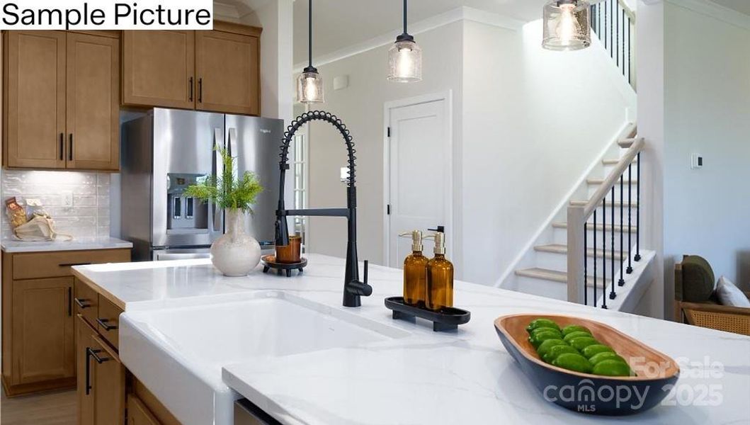 Furnished interior view inside a new home in Westport, York (Image 9).