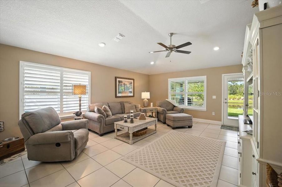 Furnished interior view inside a new home in Sawmill Creek at Palm Coast Park, Palm Coast (Image 8).