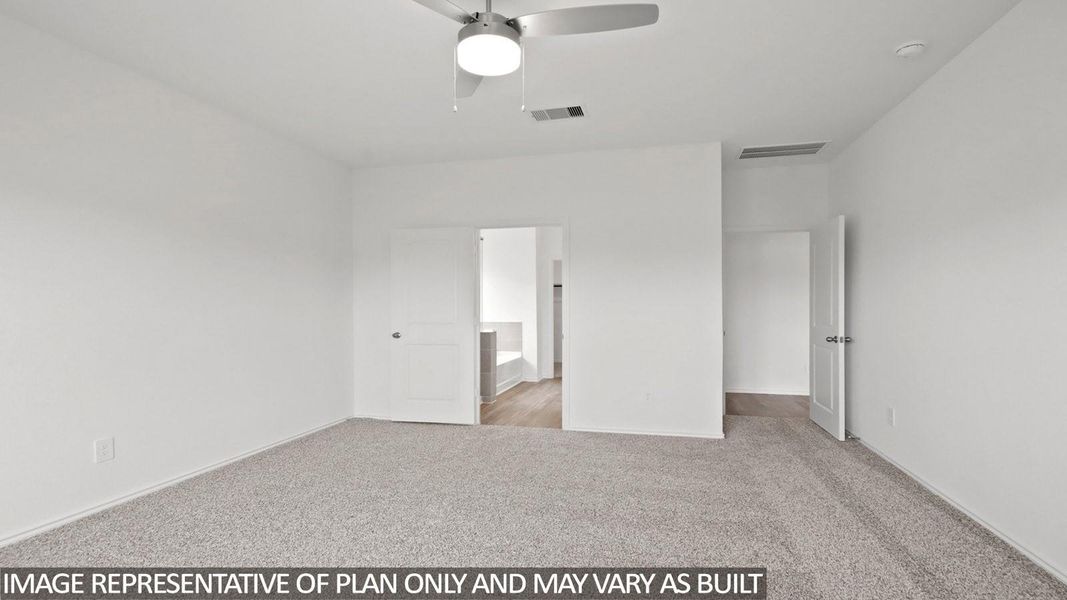 Spacious, unfurnished interior of a new home in Porters Mill, New Caney (Image 10).