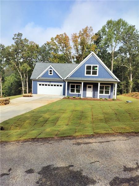 Front exterior of a new home in , Franklin Springs, GA, highlighting curb appeal (Image 14).