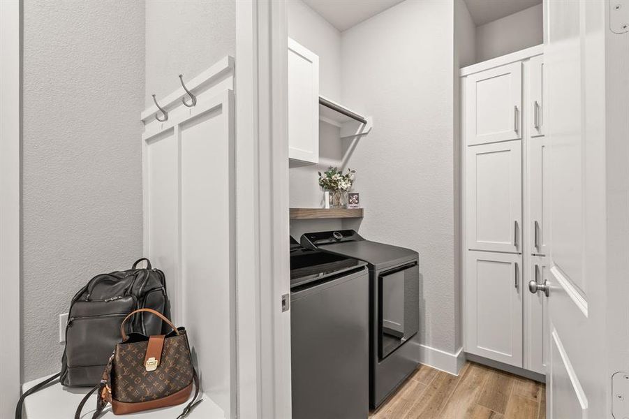 Furnished interior view inside a new home in Trinity Falls, McKinney (Image 19).