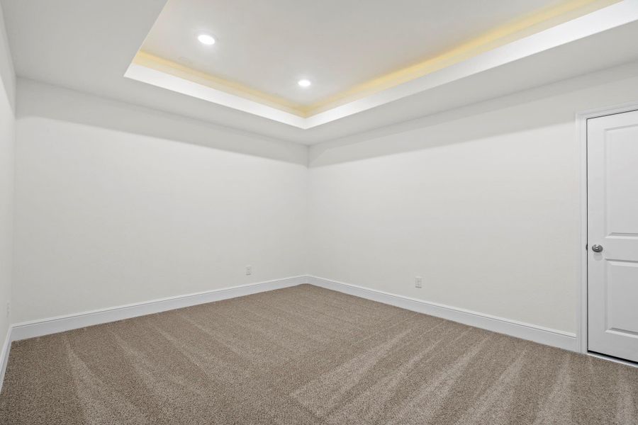 Spacious, unfurnished interior of a new home in Harvest Green, Richmond (Image 26). Spacious, unfurnished interior of a new home in Harvest Green, Richmond (Image 26).