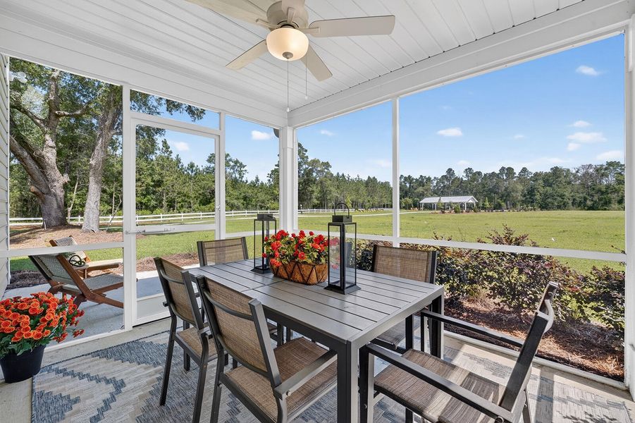 Exterior details and patio area of a home in , Summerville (Image 21).
