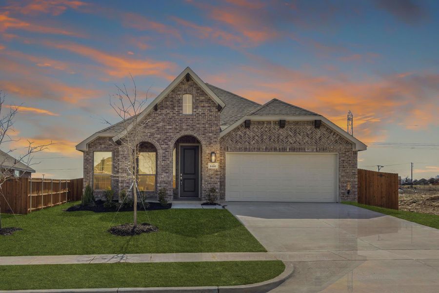 Elevation B | Concept 2065 at Chisholm Hills in Cleburne, TX by Landsea Homes