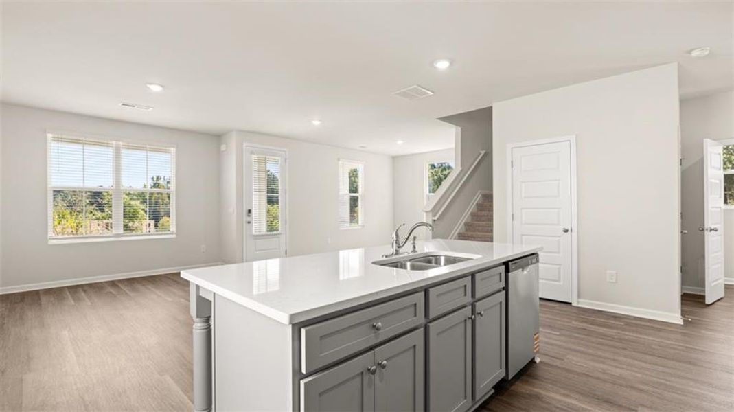 Furnished interior view inside a new home in Brookland Commons, Monroe (Image 9).