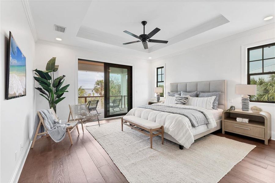 Furnished interior view inside a new home in , Boca Grande (Image 60).
