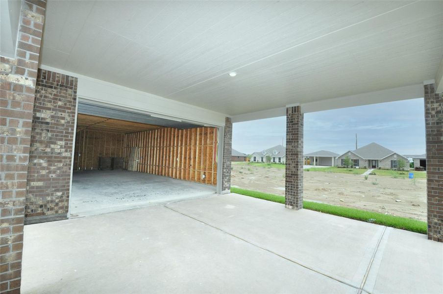 Exterior details and patio area of a home in , League City (Image 4). Exterior details and patio area of a home in , League City (Image 4).