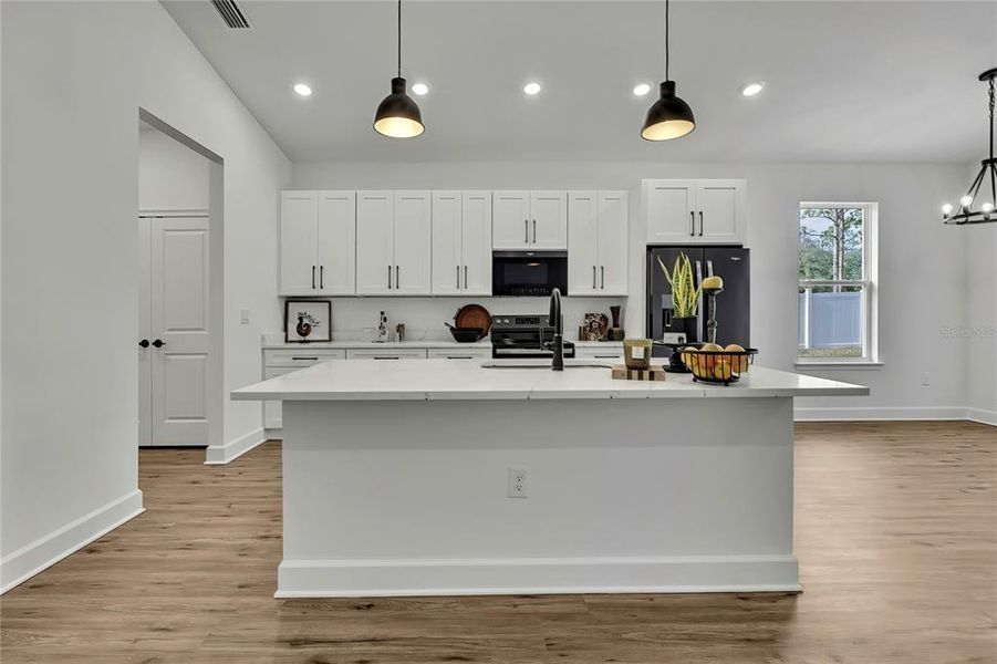 Furnished interior view inside a new home in , Weeki Wachee (Image 10).