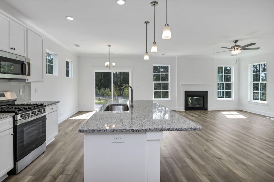 Furnished interior view inside a new home in Ferry Grove, Lexington (Image 10).