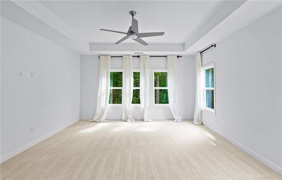 Spacious, unfurnished interior of a new home in , Marietta (Image 34).