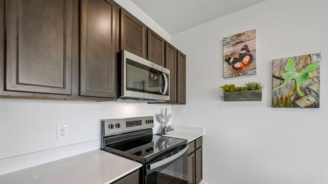 Furnished interior view inside a new home in Arbor Trails North, Princeton (Image 14).