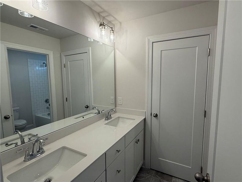 Furnished interior view inside a new home in , Marietta (Image 7).