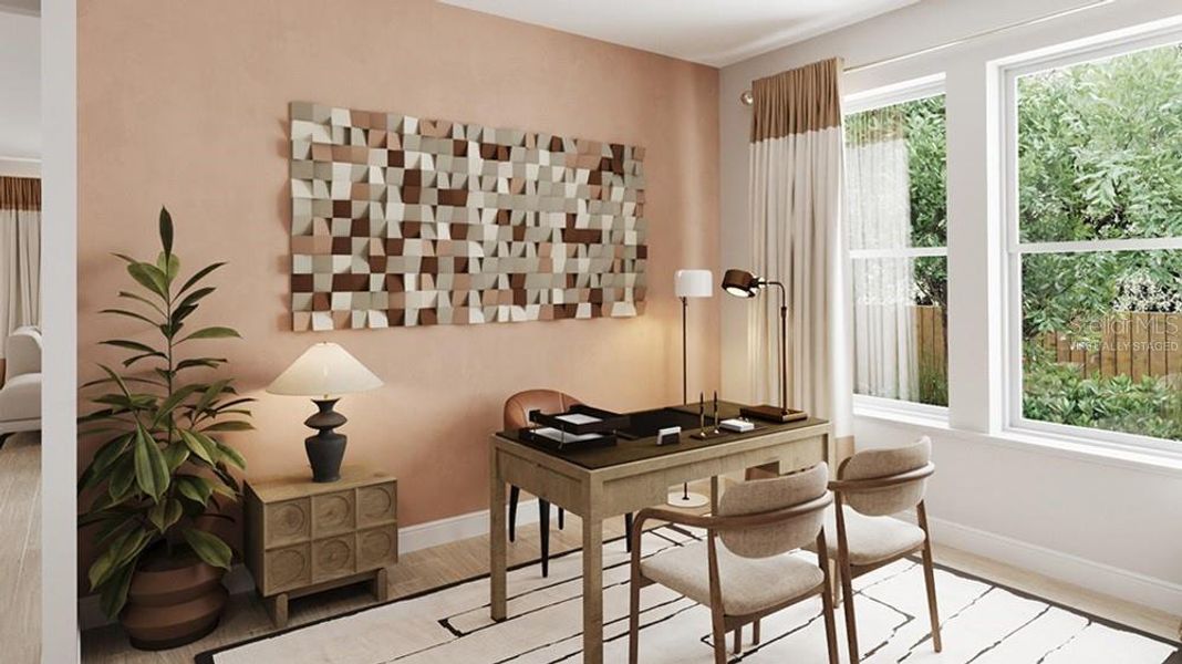 Furnished interior view inside a new home in Skye Ranch Community Group Page, Sarasota (Image 9).