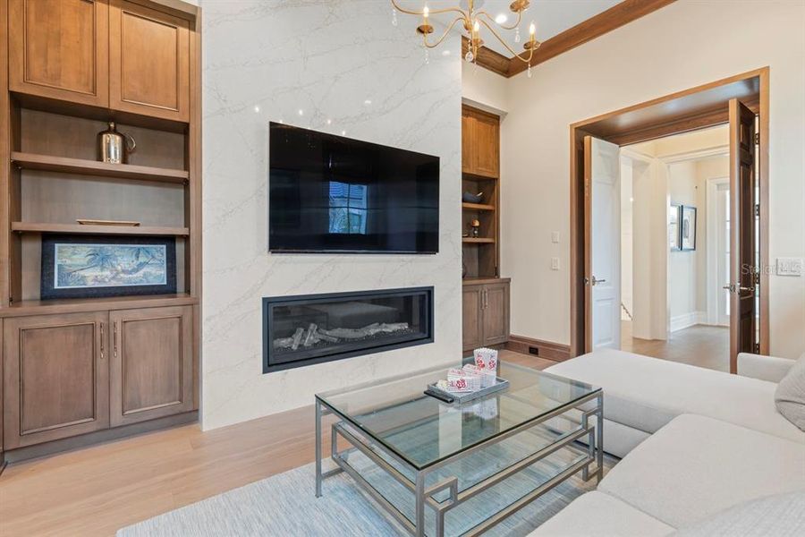 Furnished interior view inside a new home in , Orlando (Image 10).