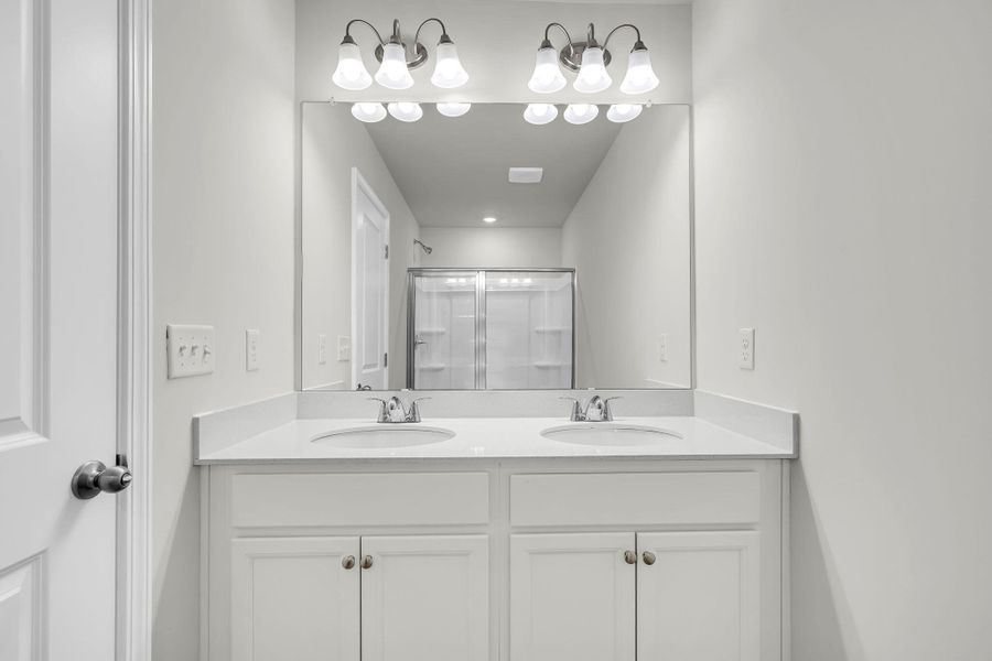 Furnished interior view inside a new home in Lakeview Commons, Goose Creek (Image 7).