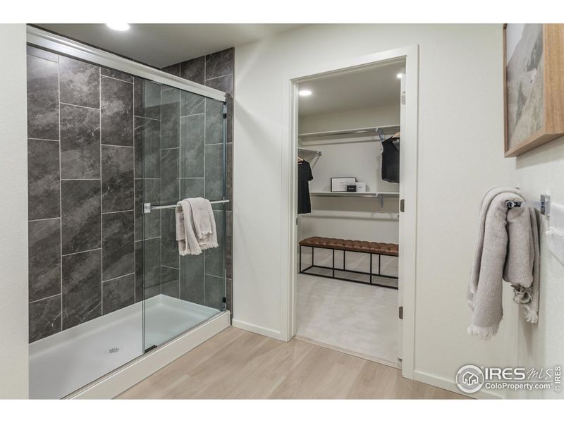 Furnished interior view inside a new home in Granary Trailblazer Collection - Single Family Homes, Johnstown (Image 35).