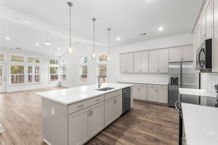 Furnished interior view inside a new home in Long Bay Golf Club, Longs (Image 4).
