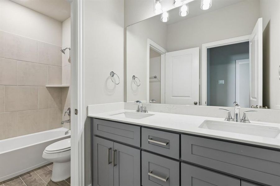 Furnished interior view inside a new home in Bellagio, Forney (Image 5).