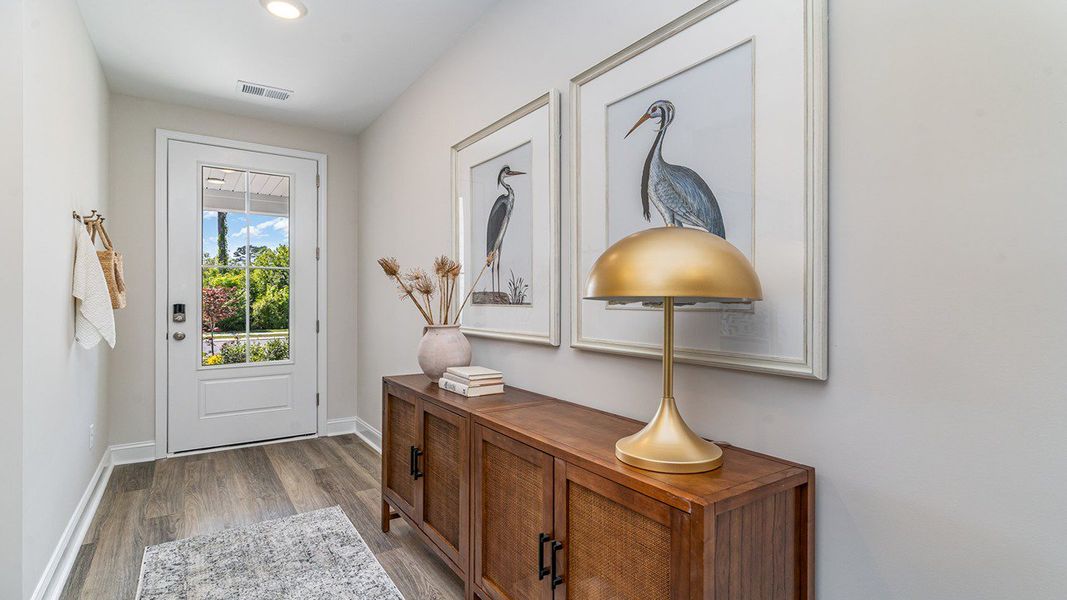 Furnished interior view inside a new home in The Bluffs at Mill Creek, Florence (Image 3).