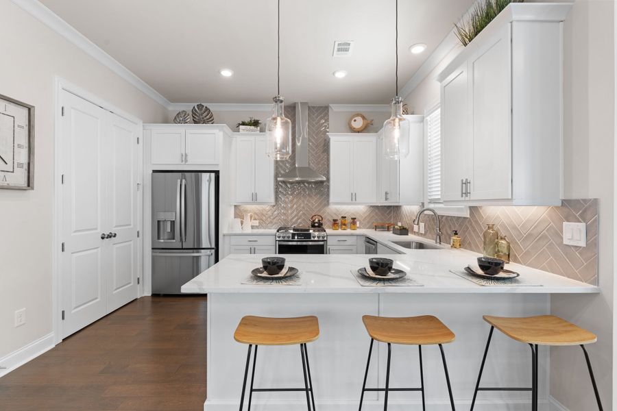 Representative furnished interior of a home built from the The Castleberry by The Providence Group in Palisades Single Family, Cumming (Image 20).