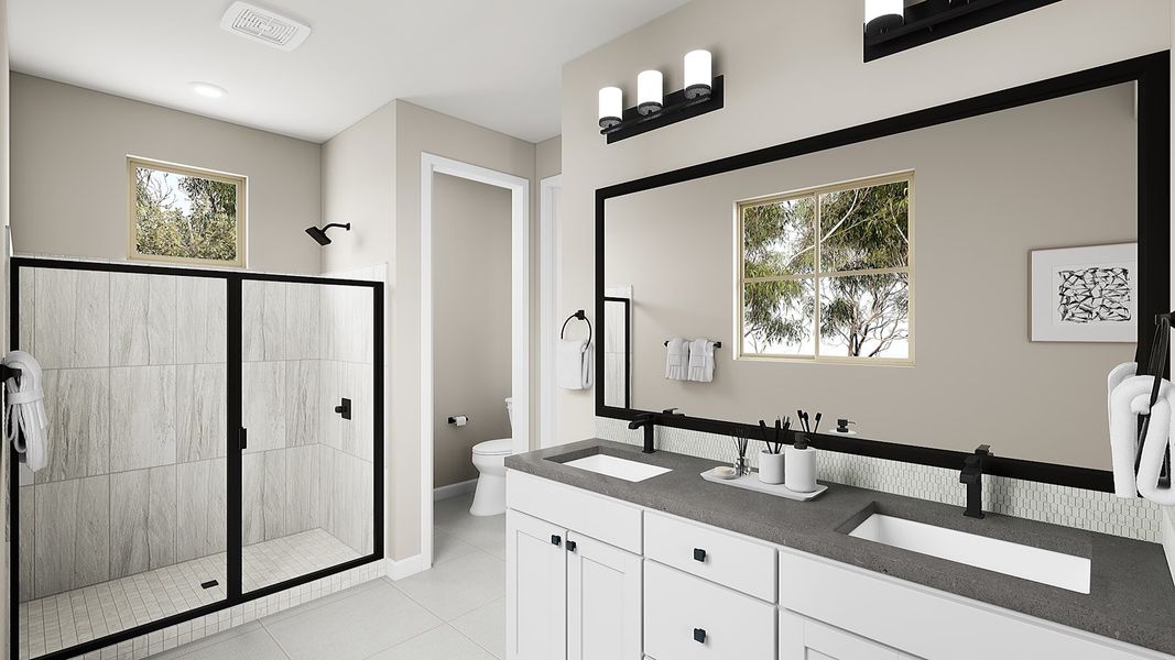 Representative furnished interior of a home built from the Orchard Plan 3003 by Tri Pointe Homes in Waterston Central, Gilbert (Image 6). Representative furnished interior of a home built from the Orchard Plan 3003 by Tri Pointe Homes in Waterston Central, Gilbert (Image 6).