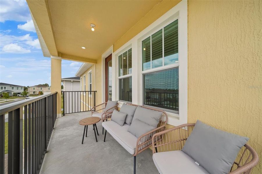 Exterior details and patio area of a home in , Palm Bay (Image 2). Exterior details and patio area of a home in , Palm Bay (Image 2).
