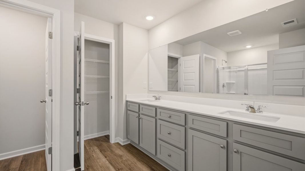 Furnished interior view inside a new home in Brookland Commons, Monroe (Image 10).