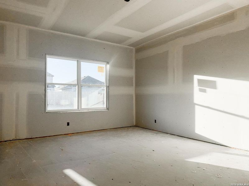 In-progress construction of a new home in Cordova Trails, Seguin, TX (Image 29).