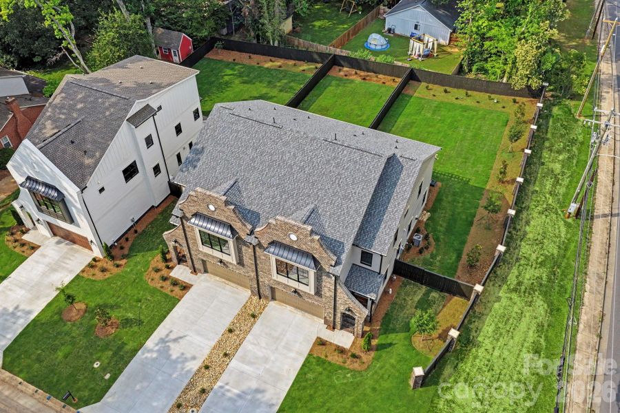 Front exterior of a new home in , Charlotte, NC, highlighting curb appeal (Image 2). Front exterior of a new home in , Charlotte, NC, highlighting curb appeal (Image 2).
