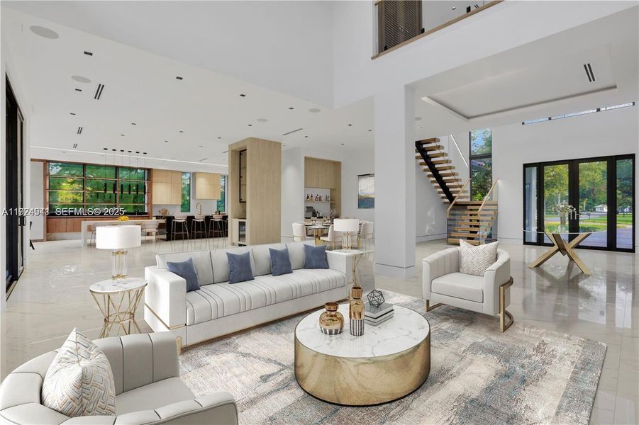 Furnished interior view inside a new home in , Davie (Image 33). Furnished interior view inside a new home in , Davie (Image 33).