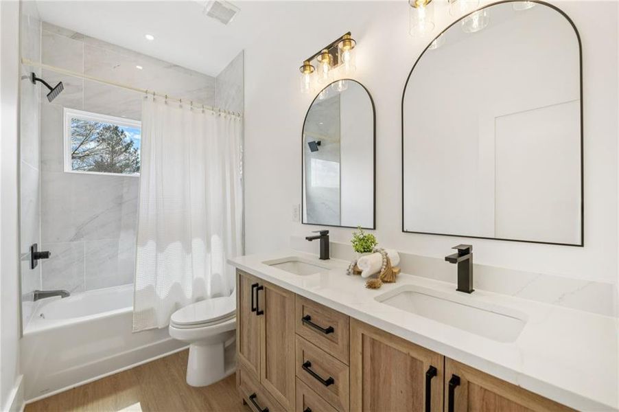 Furnished interior view inside a new home in , Loganville (Image 30).