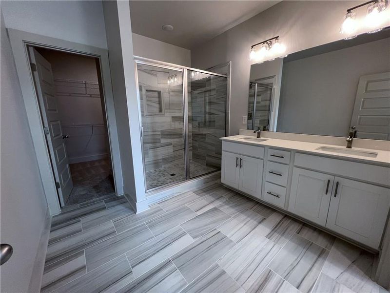 Furnished interior view inside a new home in , Norcross (Image 10).