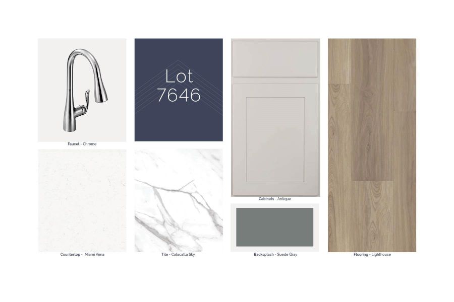 Sample of building materials used in homes in Magnolia Ridge, Magnolia (Image 16).