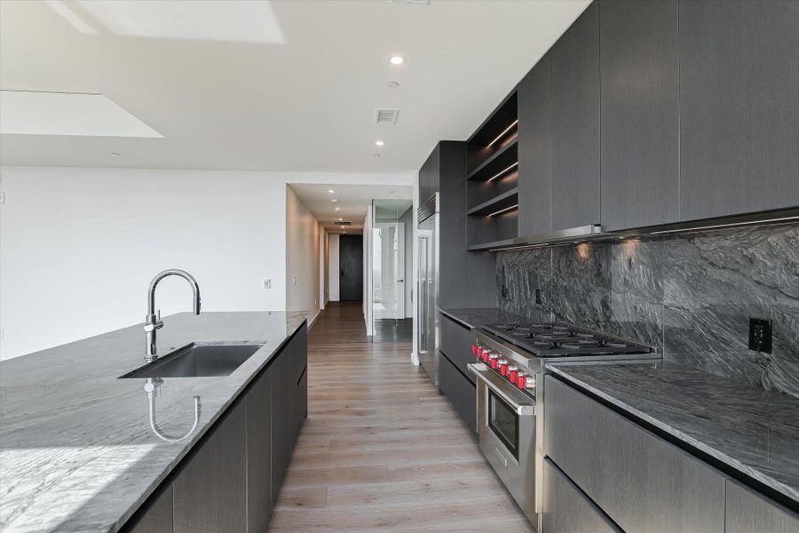 Furnished interior view inside a new home in The Modern Austin Residences, Austin (Image 5).
