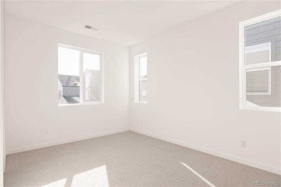 Spacious, unfurnished interior of a new home in Lyric at Ridgegate, Lone Tree (Image 22).