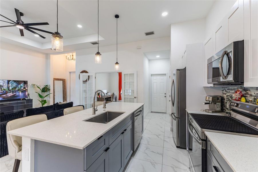 Furnished interior view inside a new home in , Lehigh Acres (Image 35).
