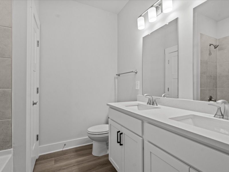 Furnished interior view inside a new home in Wexford Park, Fountain Inn (Image 8).