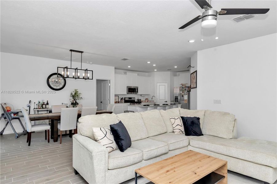 Furnished interior view inside a new home in Country Lane Estates, Williston (Image 26). Furnished interior view inside a new home in Country Lane Estates, Williston (Image 26).