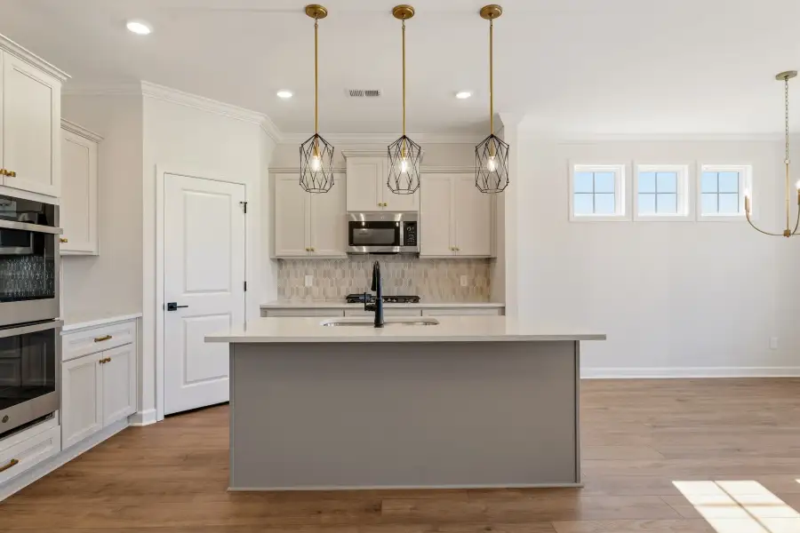 Furnished interior view inside a new home in Ridgecrest at Midway, Anderson (Image 7).