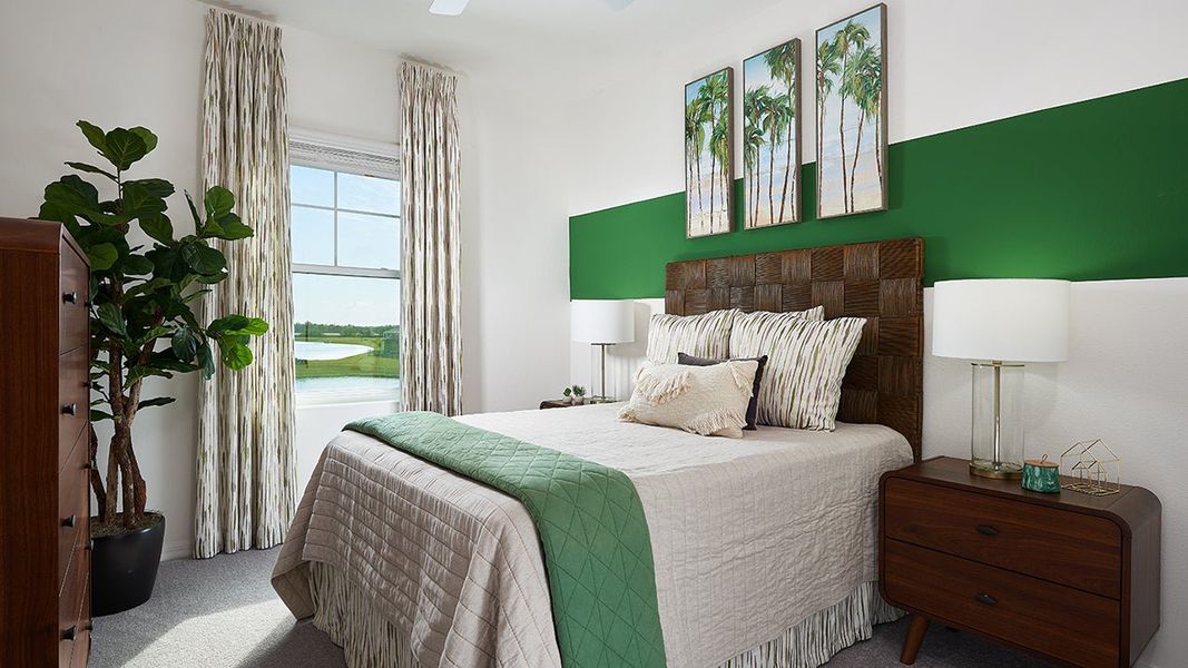 Representative furnished interior of a home built from the Jefferson by Park Square Residential in Townwalk at Babcock Ranch, Punta Gorda (Image 6).