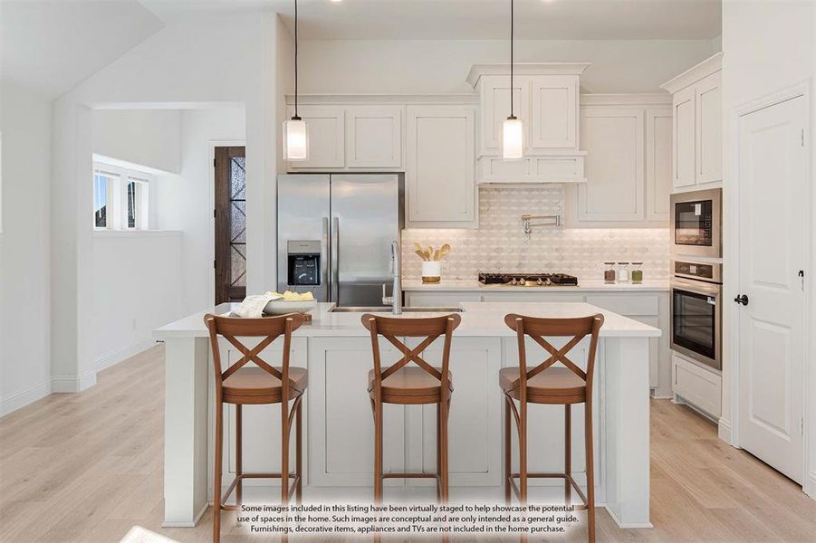 Furnished interior view inside a new home in West Crossing, Anna (Image 14). Furnished interior view inside a new home in West Crossing, Anna (Image 14).
