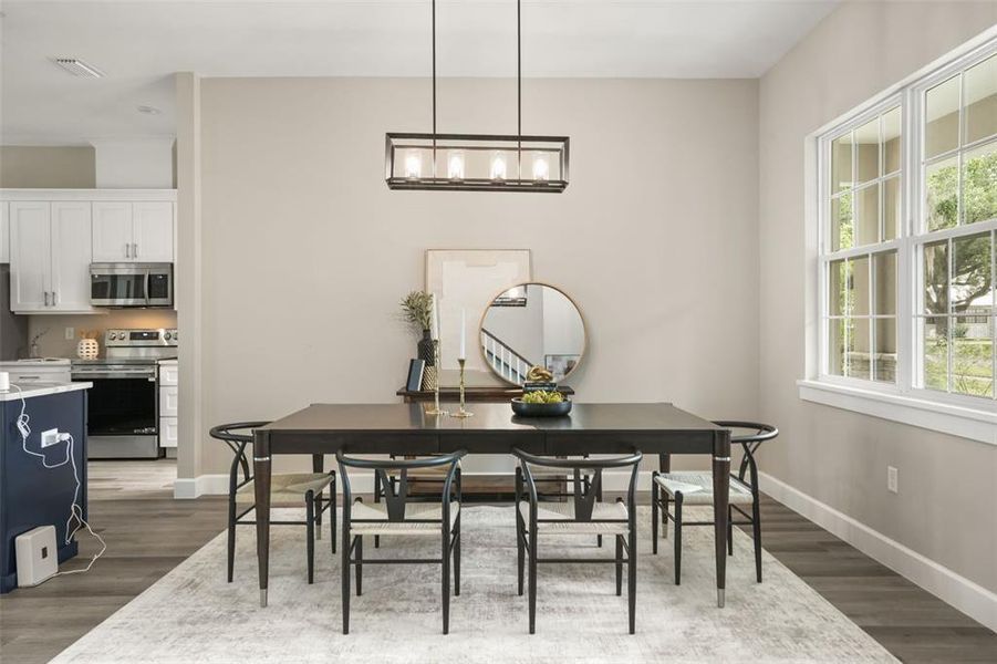 Furnished interior view inside a new home in , Orlando (Image 17). Furnished interior view inside a new home in , Orlando (Image 17).
