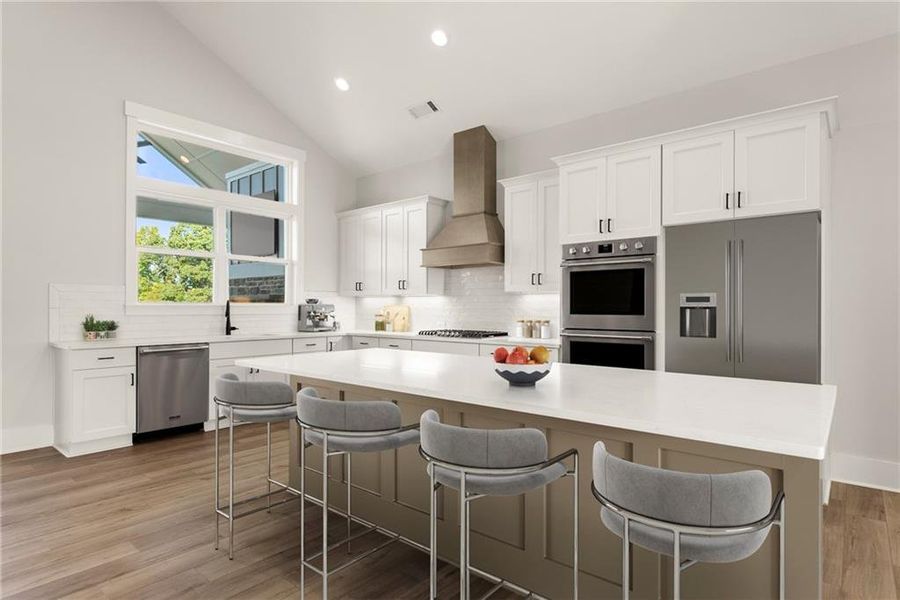Furnished interior view inside a new home in , Demorest (Image 7).