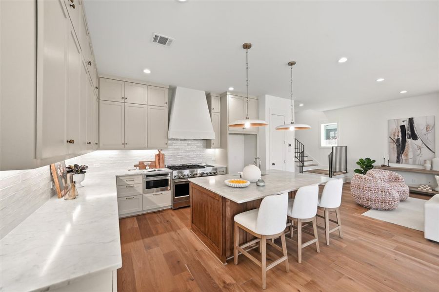 Furnished interior view inside a new home in , Houston (Image 8).