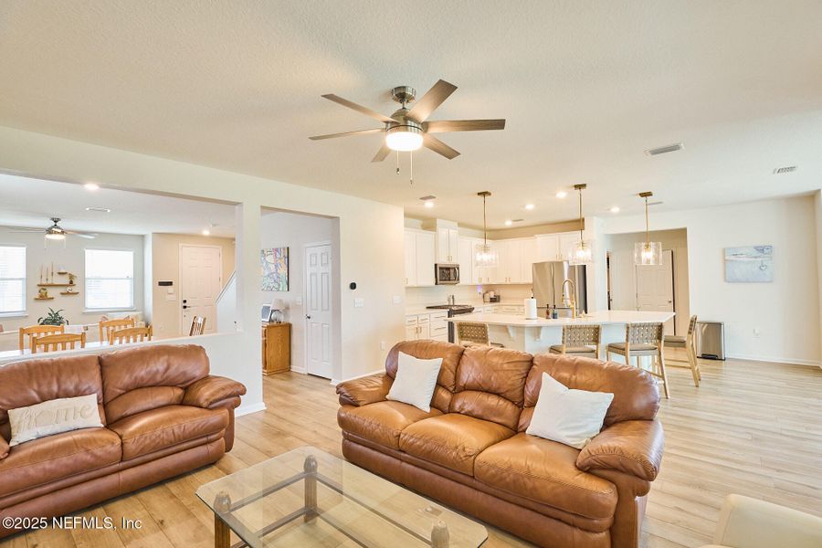 Furnished interior view inside a new home in , Jacksonville (Image 3).