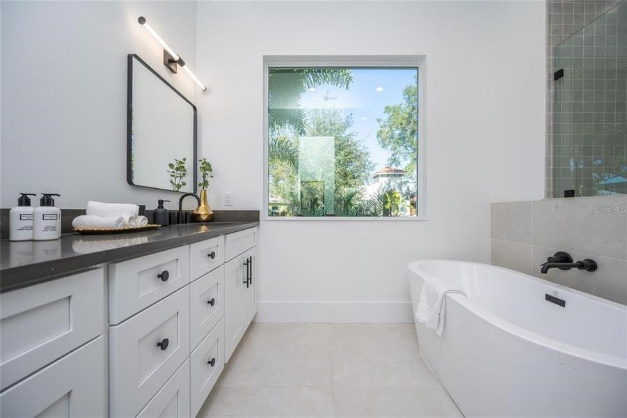 Furnished interior view inside a new home in , Sarasota (Image 37).