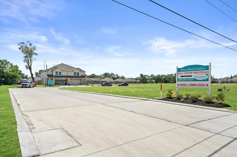 Front of community Front of community