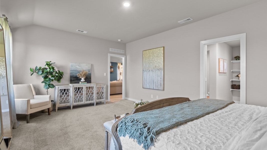 Furnished interior view inside a new home in Homestead at Parks Bell Ranch, Odessa (Image 12).