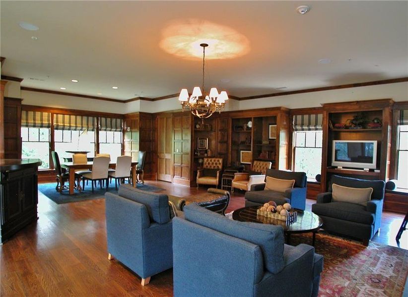 Furnished interior view inside a new home in , Gainesville (Image 7).