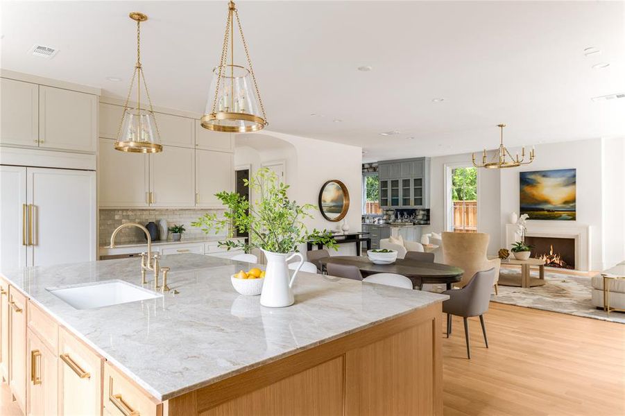 Furnished interior view inside a new home in , University Park (Image 28).